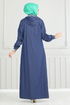 Abaya 321MSA980-MS Denim - Thumbnail