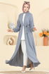 Abaya 3260HBS856-MS Gray - Thumbnail