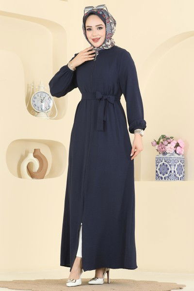 H.B.S. - Abaya 3260HBS856-MS Navy Blue