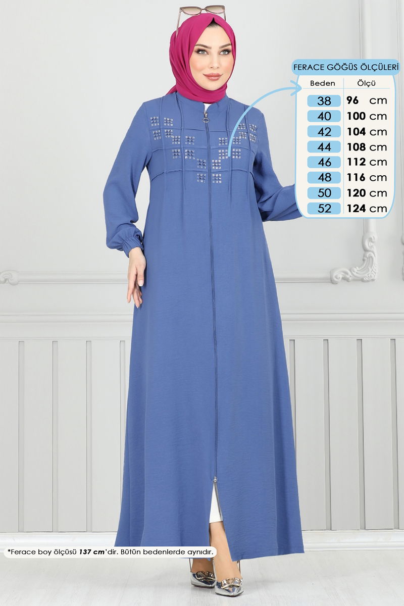 Abaya 354DVL817-MS Indigo