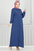 D.V.L. - Abaya 354DVL817-MS Navy Blue