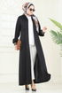 Abaya 373DVL817-MS Black - Thumbnail