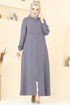 Abaya 376DVL817-MS Gray - Thumbnail