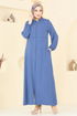 Abaya 376DVL817-MS Indigo - Thumbnail