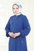 Abaya 378DVL817-MS Indigo - Thumbnail