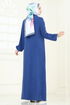 Abaya 378DVL817-MS Indigo - Thumbnail