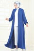 Abaya 378DVL817-MS Indigo - Thumbnail