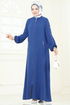 Abaya 378DVL817-MS Indigo - Thumbnail