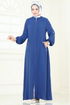 Abaya 378DVL817-MS Indigo - Thumbnail