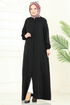 Abaya 390DVL817-MS Black - Thumbnail