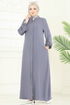 Abaya 390DVL817-MS Gray - Thumbnail