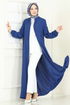 Abaya 390DVL817-MS Indigo - Thumbnail