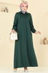 Abaya 394DVL817-MS Emerald - Thumbnail