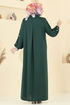 Abaya 394DVL817-MS Emerald - Thumbnail