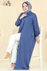 Abaya 394DVL817-MS Indigo - Thumbnail