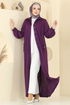 Abaya 394DVL817-MS Purple - Thumbnail