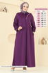Abaya 394DVL817-MS Purple - Thumbnail