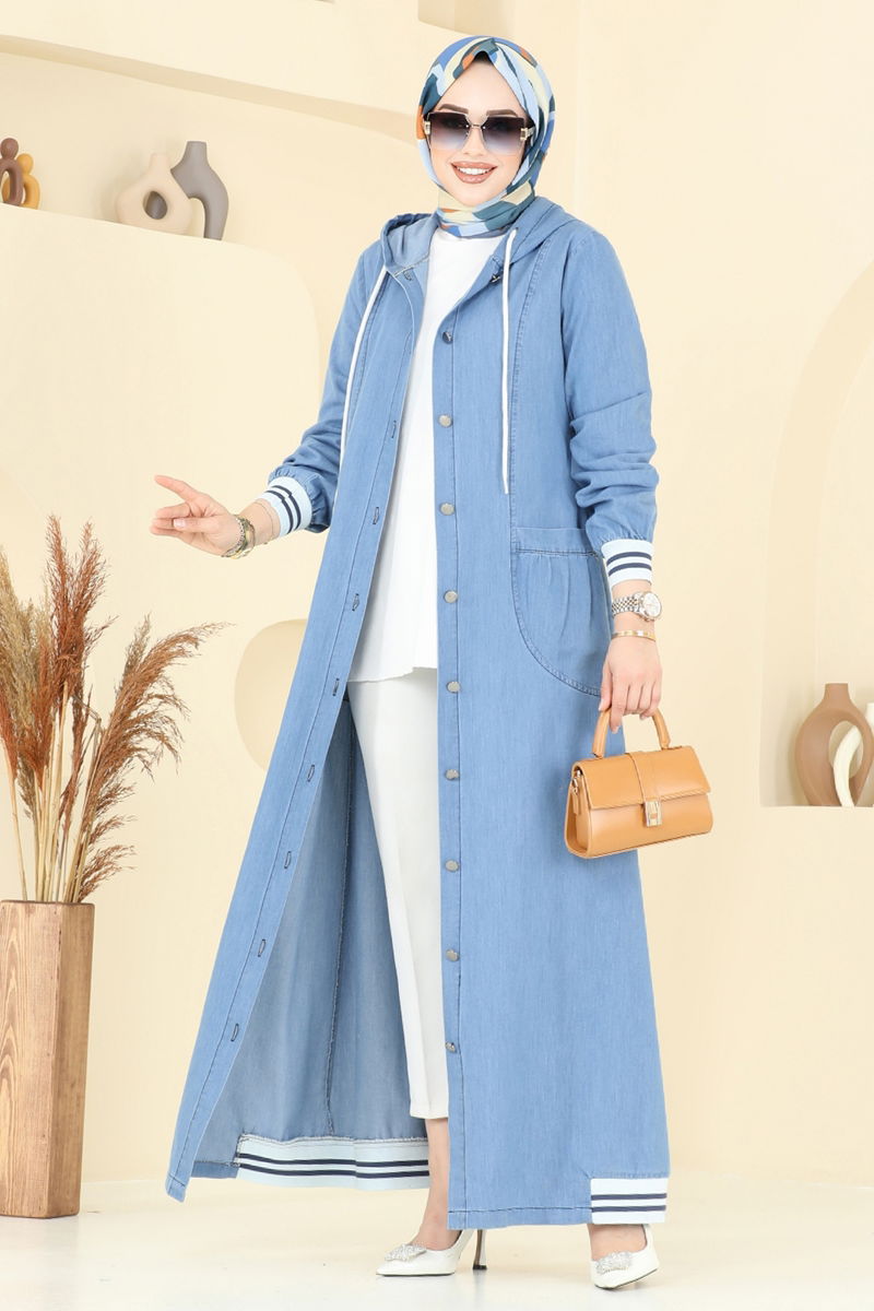 Abaya 4180MKL719-MS Light Denim
