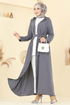 Abaya 451DVL817-MS Gray - Thumbnail