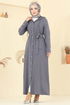 Abaya 451DVL817-MS Gray - Thumbnail