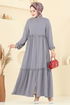 Abaya 6016UZ662-MS Gray - Thumbnail