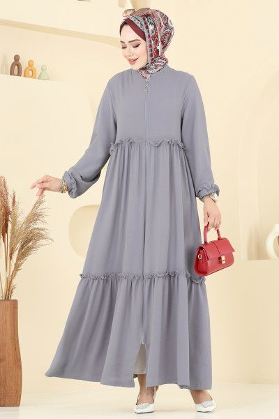 U.Z. - Abaya 6016UZ662-MS Gray