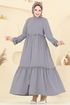 Abaya 6016UZ662-MS Gray - Thumbnail