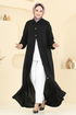 Abaya 6017UZ662-MS Black - Thumbnail