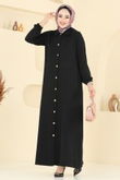 U.Z. - Abaya 6017UZ662-MS Black