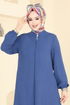 Abaya 6019UZ662-MS Indigo - Thumbnail