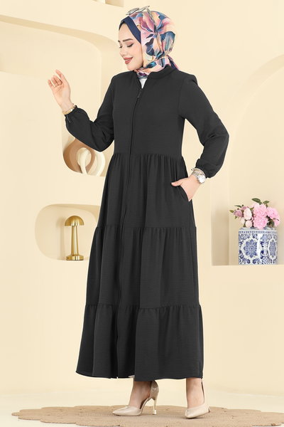 T.G.Z. - Abaya 7052TGZ1164-MS Black - 428995