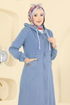 Abaya 7805ORG1169-MS Light Denim - Thumbnail