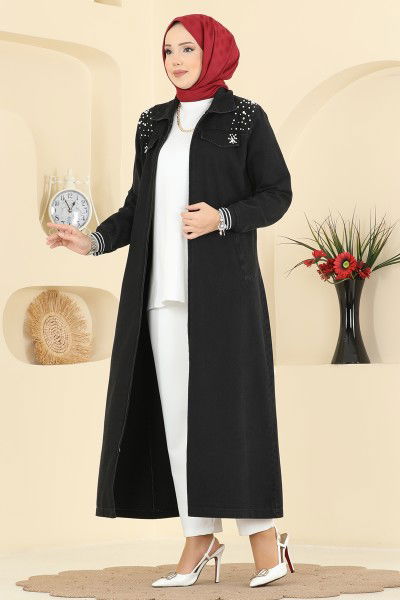 O.R.G. - Abaya 7808ORG1169-MS Black Jeans