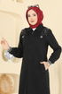 Abaya 7808ORG1169-MS Black Jeans - Thumbnail