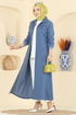 Abaya 7808ORG1169-MS Light Denim - Thumbnail