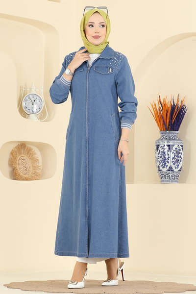 O.R.G. - Abaya 7808ORG1169-MS Light Denim - 420978