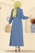 Abaya 7808ORG1169-MS Light Denim - Thumbnail