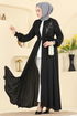 Abaya 8237AB368-MS Black - Thumbnail