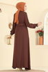 Abaya 8237AB368-MS Brown - Thumbnail