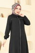 Abaya 831OZN1046-MS Black - Thumbnail