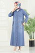 Abaya 9006YLD1073-MS Washed Light Jeans - Thumbnail