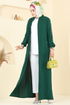 Abaya 9158PLK541-MS Emerald - Thumbnail