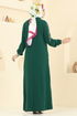 Abaya 9158PLK541-MS Emerald - Thumbnail