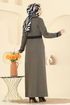 Abaya ASM9167-MS Brown - Thumbnail
