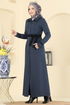 Abaya ASM9167-MS Navy Blue - Thumbnail
