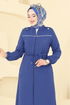 Abaya PL9150-MS Indigo - Thumbnail