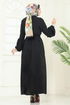 Abaya PL9153-MS Black - Thumbnail