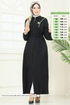 Abaya PL9153-MS Black - Thumbnail
