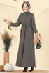Abaya PL9167-MS Brown - Thumbnail