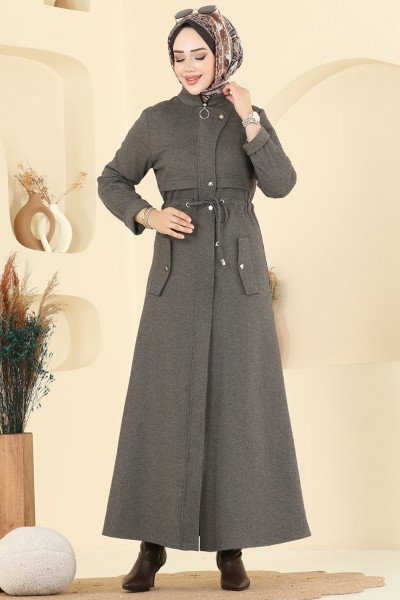 P.L. - Abaya PL9167-MS Brown